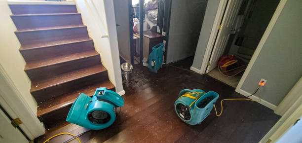 Water damage restoration process in Riverton, UT